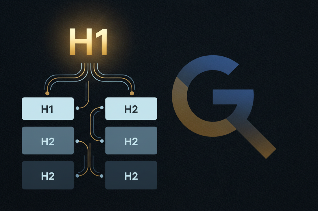 Comment structurer les H1 et H2 pour aider Google à comprendre un contenu