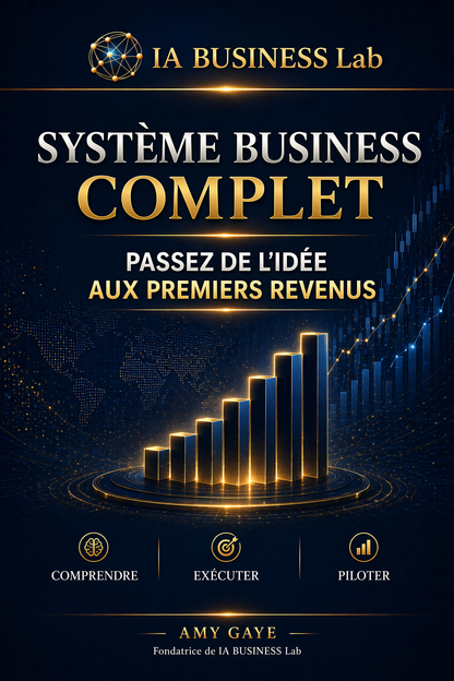 Système complet : créer, exécuter et piloter votre business